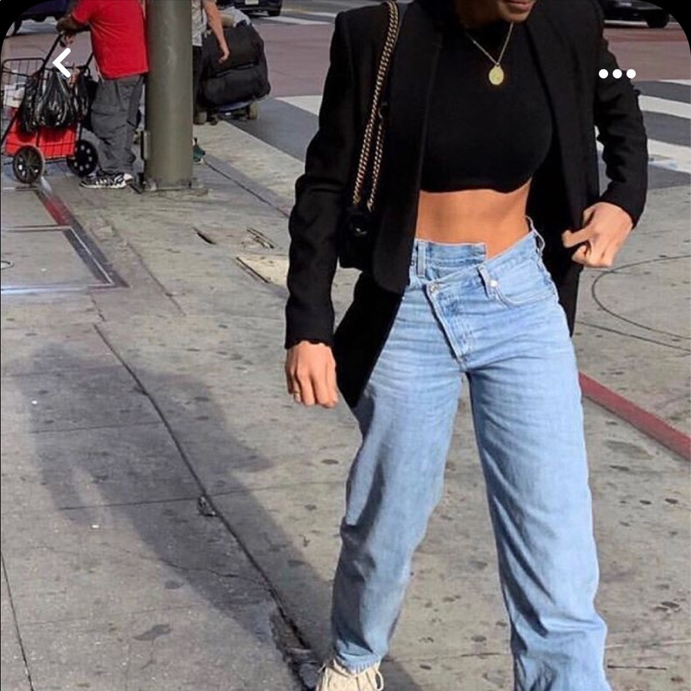 Agolde Criss Cross Jeans